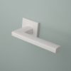 APRILE PYROLA Square Rosette Q SLIM 7MM WHITE - White WC