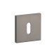 Square Rosette APRILE Q SLIM 7MM MSB - Titanium Colored BB