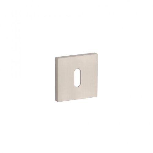 Square Rosette APRILE Q SLIM 7MM MSN - Satin Nickel BB