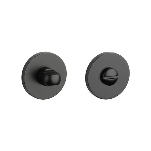 Rozeta Rotunda APRILE R SLIM 7MM Negru - Negru WC 4x4