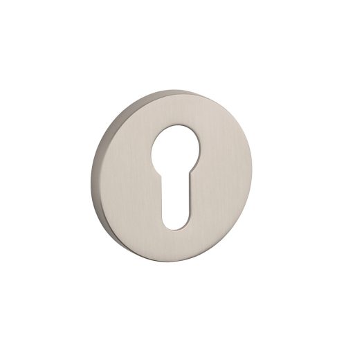 Round Rosette APRILE R SLIM 7MM MSN - Satin Nickel PZ