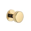 Buton APRILE RUTA R SLIM 7MM GOLD PVD - PVD de culoare auriu strălucitor