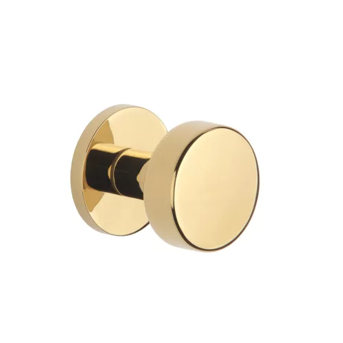 Buton APRILE RUTA R SLIM 7MM GOLD PVD - PVD de culoare auriu strălucitor