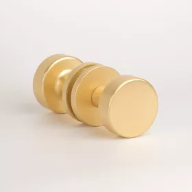   Buton Față APRILE RUTA R SLIM 7MM GOLD SATIN - Culoare auriu satinat