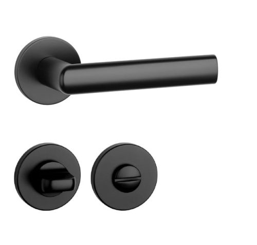 APRILE SILENA Körrozettás R SLIM 7MM BLACK - Fekete WC