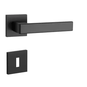 APRILE SULLA Rozetă Pătrată Q SLIM 7MM NEGRU - Negru BB