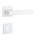 APRILE SULLA Square Rosette Q SLIM 7MM WHITE - White BB