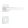 APRILE SULLA Square Rosette Q SLIM 7MM WHITE - White PZ