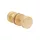 Buton APRILE TUJA R SLIM 7MM GOLD SATIN - Culoare auriu satinat