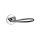 APRILE VERBENA Round Rosette R SLIM 7MM CP - Shiny Chrome (ONLY THE HANDLE ON THE UPPER ROSETTE)