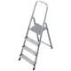 Háztartási létra Corda 1x4 lépcsőfokos alu