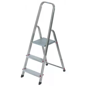 Háztartási létra Corda 1x3 lépcsőfokos alu