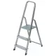 Háztartási létra Corda 1x3 lépcsőfokos alu