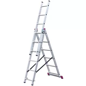 Sokcélú létra Corda 3x6 lépcsőfokos alu