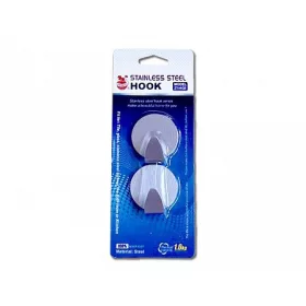 Fali kampó öntapadós fém 2db/csomag