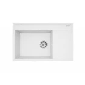 Mosogató PY Camea 1 mély+csep. fehér 790x500mm