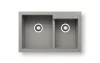 Mosogató PY Diplos 2 mély szürke 790x510mm