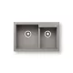 Mosogató PY Diplos 2 mély szürke 790x510mm