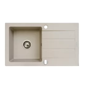 Mosogató PY Rodos 1 mély csep. bézs 760x440mm
