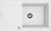 Mosogató PY Sparta Plus Lux 1 mély+csep. fehér 780x480mm