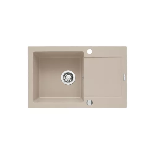 Mosogató PY Mido 1B 1 mély+csep. bézs 790x500mm