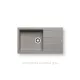 Mosogató PY Athlos 1 mély csep. szürke 860x500mm
