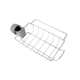 Csapra szerelhető szivacs és szappantartó króm