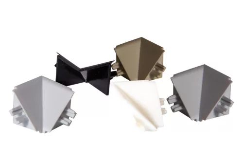 Vízzáró T belső sarok fekete