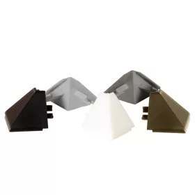 Vízzáró T külső sarok fekete