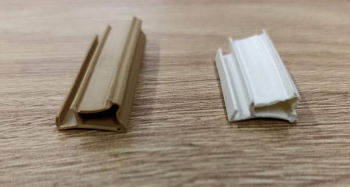 Tömítő profil fa ablakhoz/ajtóhoz Greenteq10 TPE fehér