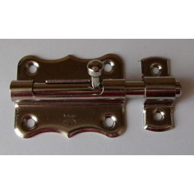 Tolózár bajonett króm 40mm