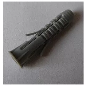 Tipli műanyag hengeres szürke szürke 6x30mm