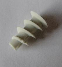 Tipli gipszkarton spirál szürke