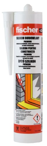 Sziloplaszt Fischer DBSI építő szilikon átlátszó 310ml