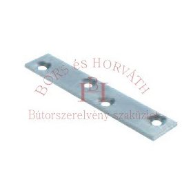 Egyenes vas nikkel 40x40mm