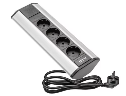 Konnektor Sarok 4-es szürke 277x100x52mm