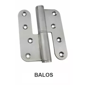 Zsanér BH bal inox 100mm