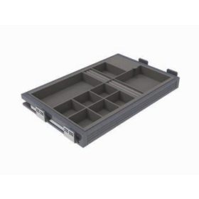 Kihúzható ékszertartó C antracit 600mm