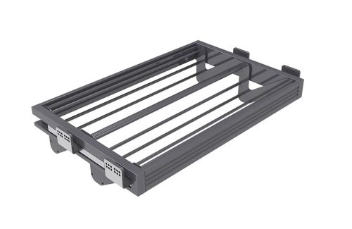 Kihúzható cipőtartó C antracit 600mm