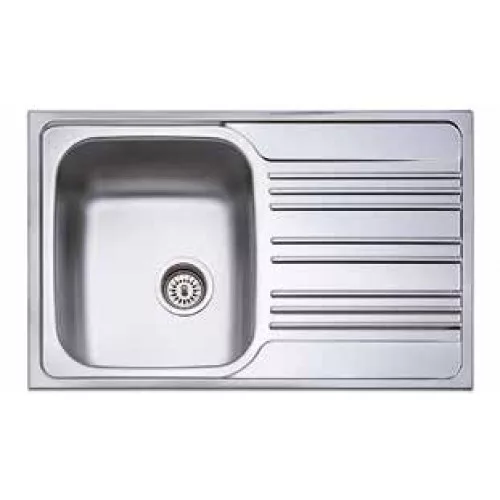 Mosogató NP 1 medencés + csepptálcás (780) 780x500mm