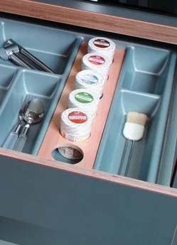 Evőeszközatrtó MODUL fűszertartó fabetét bükk