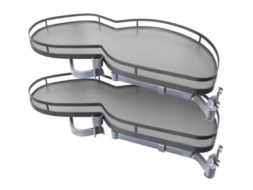 Konyhai vese tálca Suplimo jobbos antracit 450mm