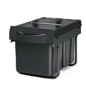 Hulladéktároló Midi Light  2x16l antracit 400mm