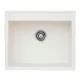 Mosogató NP gránit Milán 1 medencés fehér 600x500mm