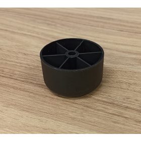 Bútorláb 3054 fekete 30mm