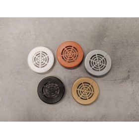 Szellőzőkarika műanyag 35/50 fehér 35/50mm