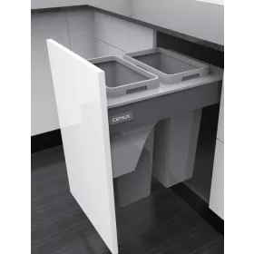   Hulladéktároló C - H BOX fiókra helyezhető szürke 450/2x21L