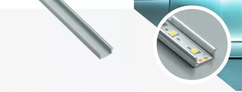 Led profil BH Mini csavarozható alu 2m