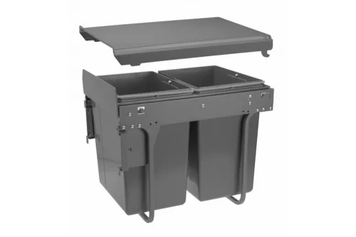 Hulladéktároló GTV antracit 40/2