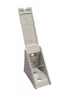 Műanyag sarokrögzítő 30x30mm szürke 30x30mm
